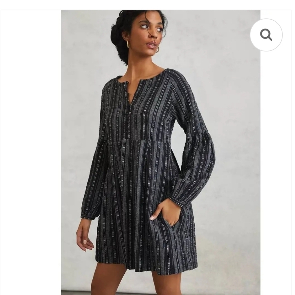 Anthropologie Siobhan Tunic Dress by AFTERNOON $168 Sz 2